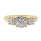 Bague 53.5 Bague Or jaune Diamant 58 Facettes 3054197CN