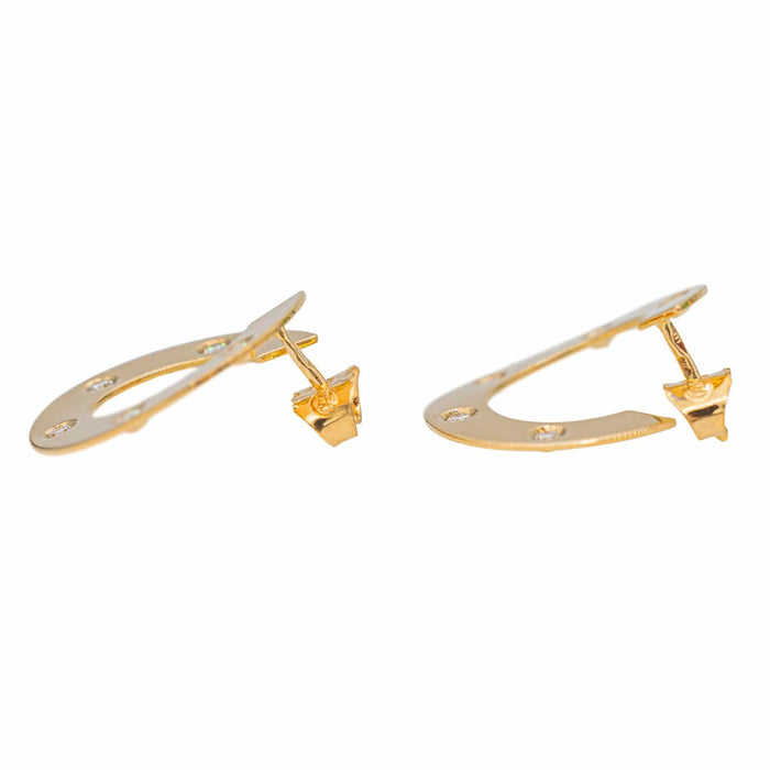 Boucles d'oreilles Boucles d'oreilles Or jaune Diamant 58 Facettes 2884003CN