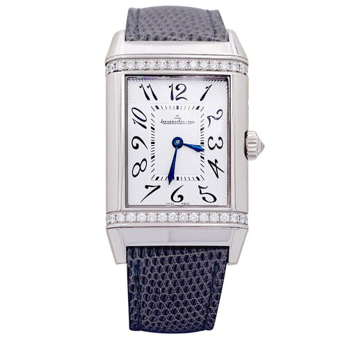 Watch Jaeger-LeCoultre watch, "Reverso Duetto", in white gold and diamonds. 58 Facettes 33700