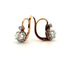 Boucles d'oreilles Dormeuses or jaune diamants 58 Facettes 2-BOC1-GS36076-03