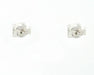 Boucles d'oreilles Boucles d'oreilles point lumineux avec diamants de 0,98 ct 58 Facettes