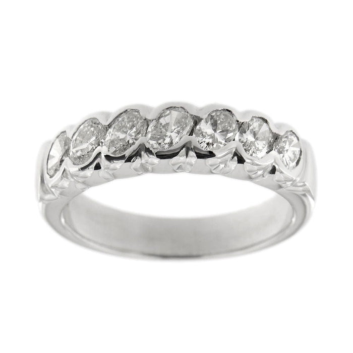 Bague 55 Bague Rivière avec diamants 1,19 ct 58 Facettes 33658