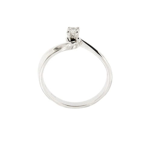 Bague 50 DAMIANI - Bague solitaire avec diamant 58 Facettes 37094