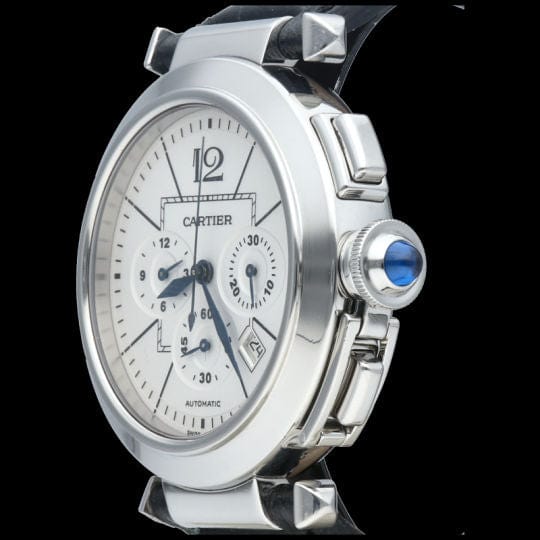 Montre Cartier Montre Pasha Chronograph 58 Facettes MT41027