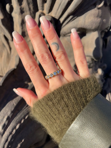 Alliance Américaine diamants brillants serti clos