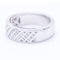 Bague 55 Bague en or blanc avec diamants 58 Facettes N102928EJ