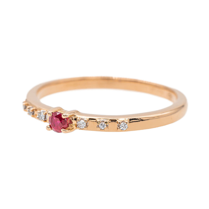 Mauboussin Bague Capsule d'émotion Or rose Rubis