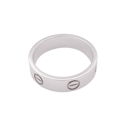 Bague 59 Bague Cartier "Love" platine. 58 Facettes 34272