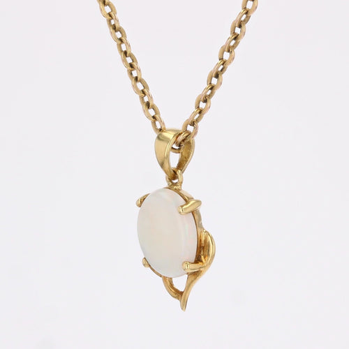 Pendentif Pendentif opale or jaune 58 Facettes 24-331B