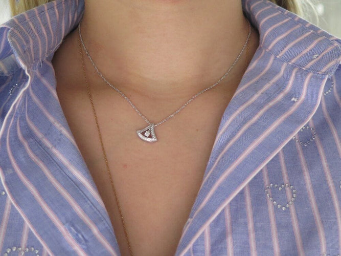 Collier collier BULGARI divina divas' dream or blanc diamants 58 Facettes 262148