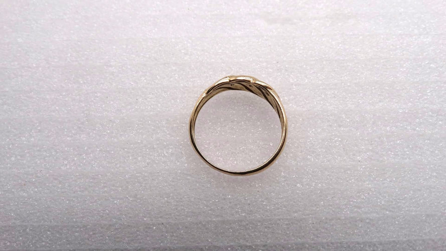 Bague Bague or et Diamants 58 Facettes 12975