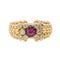 Bague 52 Bague Or jaune Rubis 58 Facettes 3726305CN