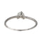 Bague 51.5 Bague Solitaire Or blanc Diamant 58 Facettes 2709643CN