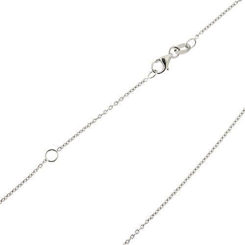 Collier Collier point lumineux avec diamant de 0,32 ct 58 Facettes 31748
