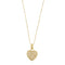 Collier Collier avec pendentif coeur et diamants 58 Facettes 32739