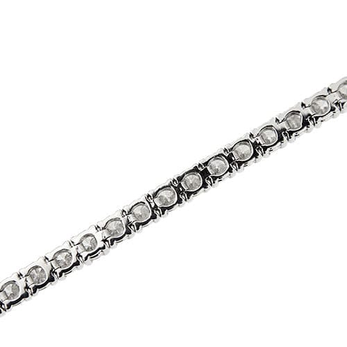 Bracelet de tennis en diamant de 5,10 carats