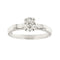 Bague 54 Bague solitaire avec diamants de 0,85 ct 58 Facettes 31355