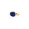 Bague 46 Bague or jaune et lapis lazuli 58 Facettes LP513/10