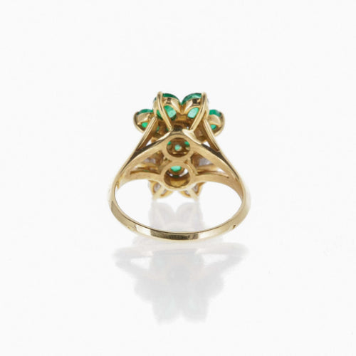 Bague 55 Bague Mauboussin en Or, Emeraudes et Diamants 58 Facettes 2.17688