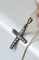 Pendentif Croix Dévote Diamants 58 Facettes