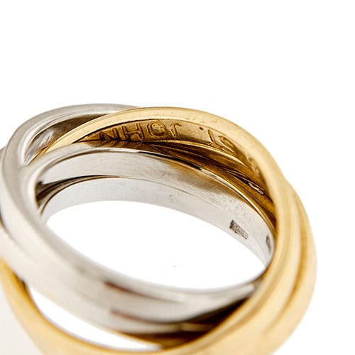 Bague 54 Bagues à bande croisée avec diamants 58 Facettes 36939