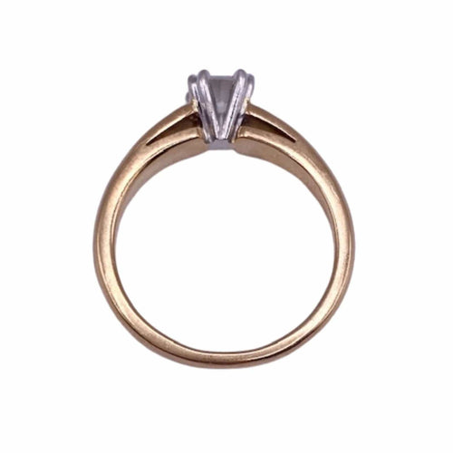 54 Solitaire Or Jaune Diamant 58 Facettes 13-GS32750-02