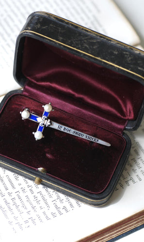 Broche Broche Epée Ancienne Perles Fines 58 Facettes