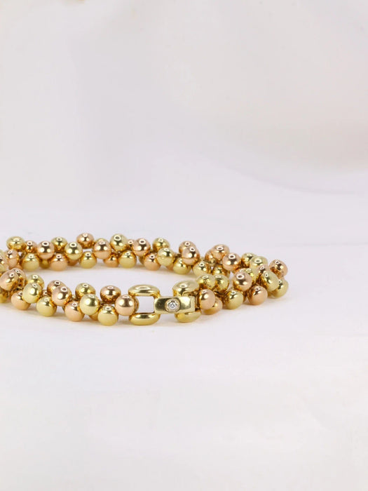 Bracelet Bracelet Chimento ors jaune et rose 58 Facettes J222