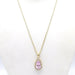 Collier Collier en or, kunzite et diamant cognac 58 Facettes