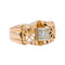 Bague 54 Bague Tank Or rose Diamant 58 Facettes 3746437RV