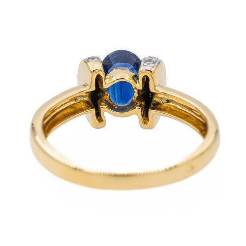 Bague 51 Bague Or jaune Saphir 58 Facettes 3221189CN