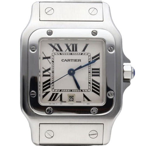 Montre Cartier Montre Santos Galbee 58 Facettes MT42138