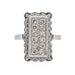 Bague 51 Bague Or blanc Diamant 58 Facettes 2905287CN