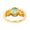 Bague 49 Bague Or jaune Emeraude 58 Facettes 3288715CN