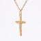 Collier Croix du Christ or jaune 58 Facettes 24-327E