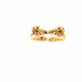 Boucles d'oreilles Dormeuses Or Jaune 18k & Saphirs 58 Facettes F3BO-GS28792