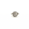 Bague 55 Bague Entourage Or Blanc 18k & Diamants 58 Facettes 47-GS35180
