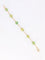 Collier Bracelet chaine or jaune perles de Murano 58 Facettes 1CA0000004/1