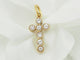 Pendentif Pendentif croix en or jaune et diamants 0.40ct 58 Facettes 32760