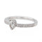 Bague 53 Bague Solitaire Or blanc Diamant 58 Facettes 3029957CN