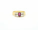 Bague Anello oro giallo con rubino  e diamanti 58 Facettes