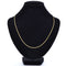 Collier Chaine gourmette or jaune 58 Facettes 15-398