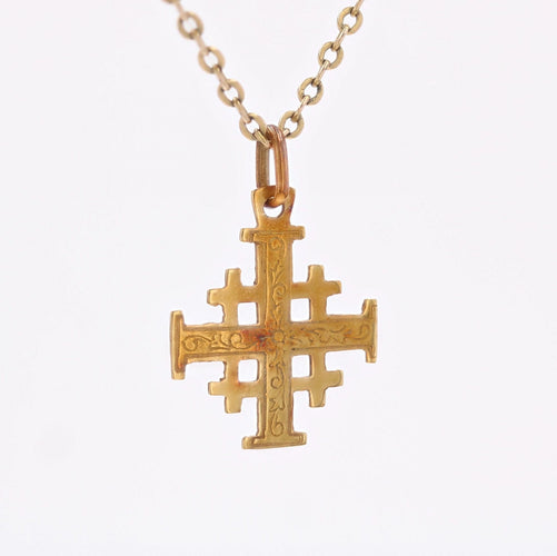 Pendentif Pendentif croix de Jérusalem 58 Facettes 24-327B