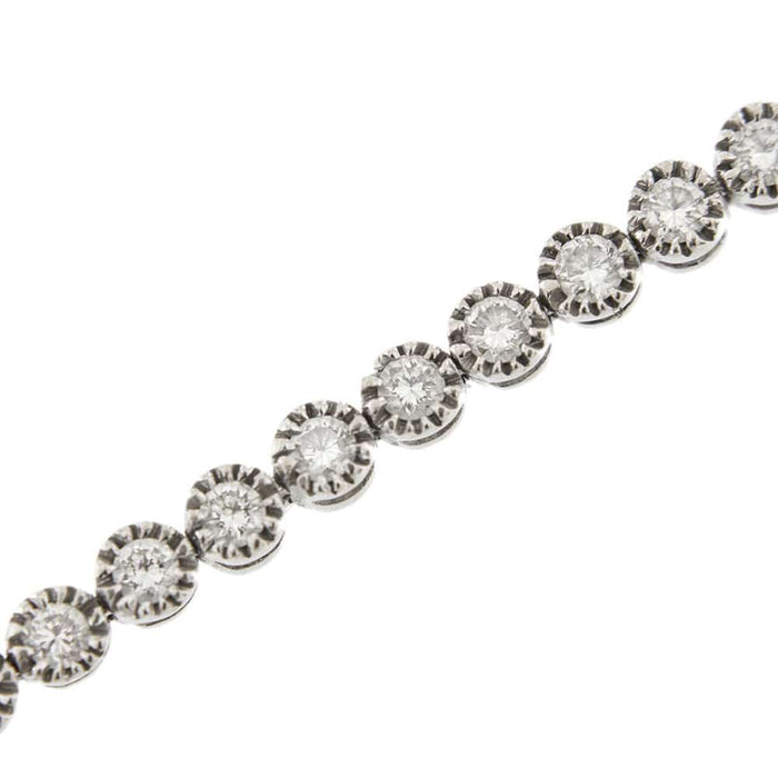 Bracelet Bracelet tennis avec diamants de 2,76 ct 58 Facettes