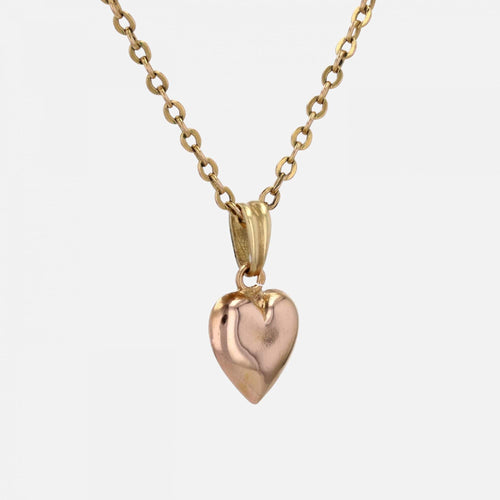 Pendentif Pendentif coeur en or rose 58 Facettes CVP181