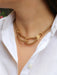 Collier Collier noeud vintage or jaune 58 Facettes J441