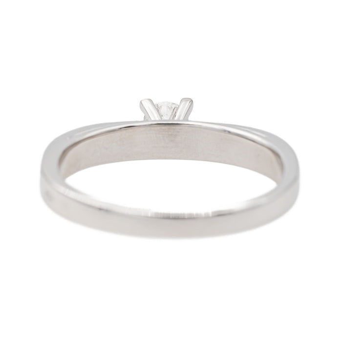 Bague Solitaire Or blanc Diamant