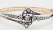 Bracelet Bracelet ancien du XIX ème siècle en or rose et argent serti de diamants 58 Facettes 32755