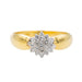 Bague 55 Bague Marguerite Or jaune Diamant 58 Facettes 3367678CN