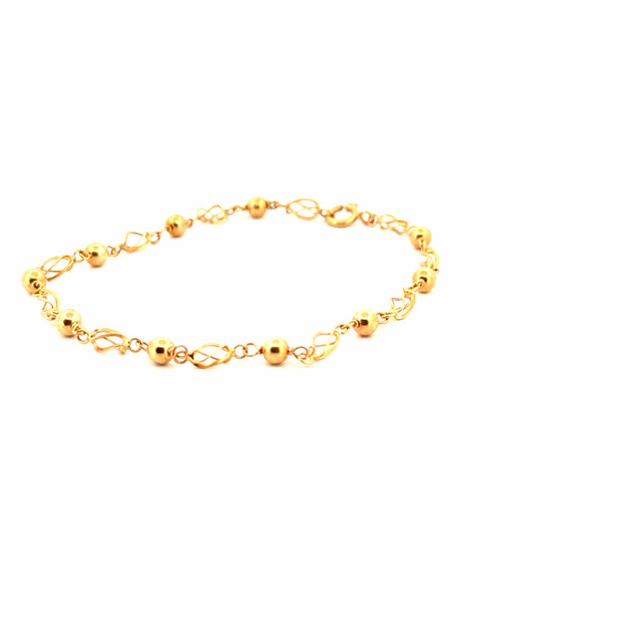 Bracelet Bracelet Perles Or Jaune 18k 58 Facettes 3-CO-BRA-GS31504